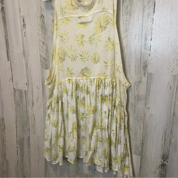 Free People Madison Tank Print Light Combo Drapy Babydoll Boho -Size Small - Picture 9 of 9